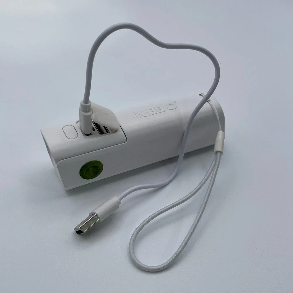 NEBO PAL-360 Power Bank Light Fan USB-C Rechargeable New